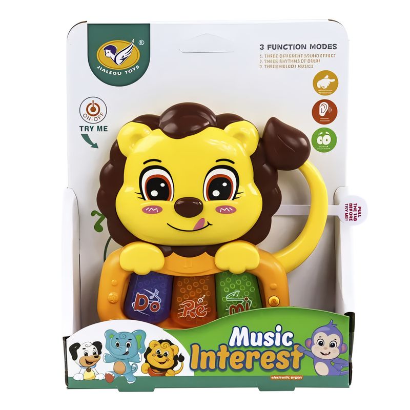 STISL259 - Brinquedo Musical - Amigos da Selva - Music Interest - Sortido - BBR Toys 2