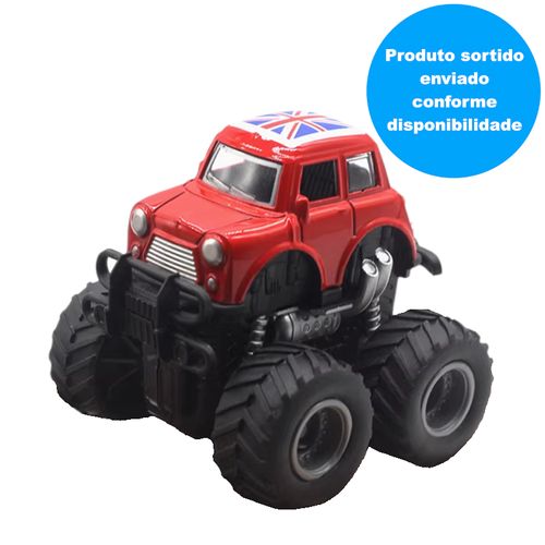 Carrinho de Fricção - Monster Truck - Big Wheels World - Sortido - Yestoys