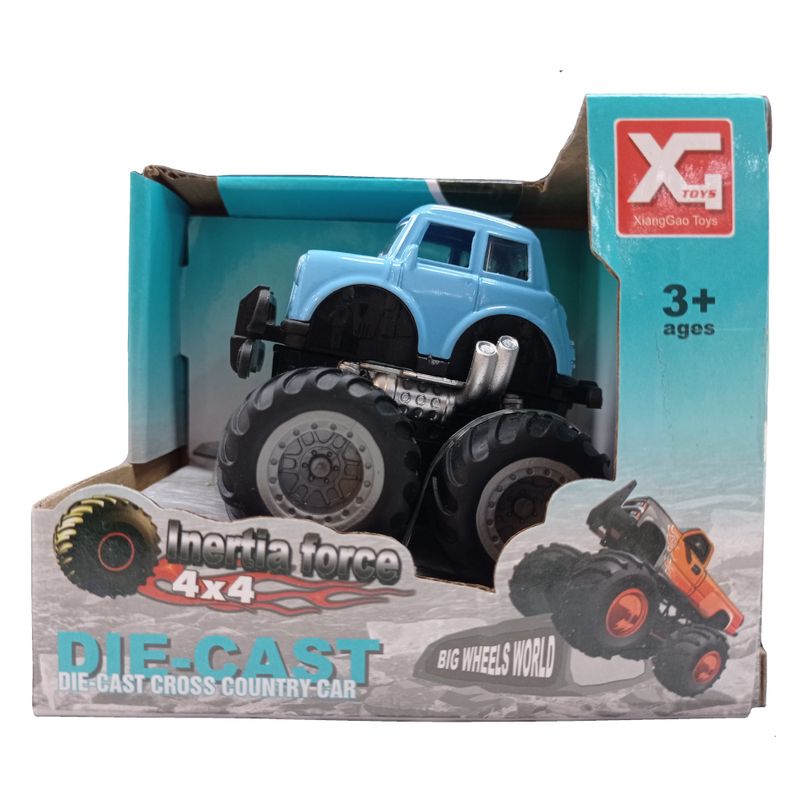 YES126617 - Carrinho de Friccao - Monster Truck - Big Wheels World - Sortido - Yestoys 2