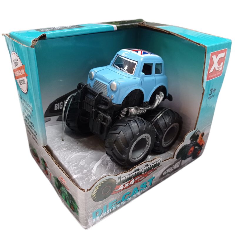 YES126617 - Carrinho de Friccao - Monster Truck - Big Wheels World - Sortido - Yestoys 4