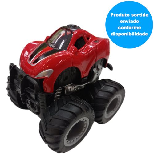 Carrinho de Fricção - Monster Truck Racer - Big Wheels World - Sortido - Yestoys