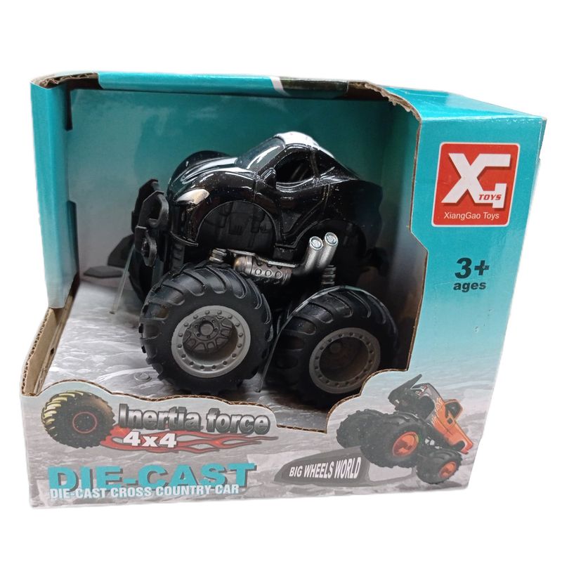 YES126618 - Carrinho de Friccao - Monster Truck Racer - Big Wheels World - Sortido - Yestoys 2