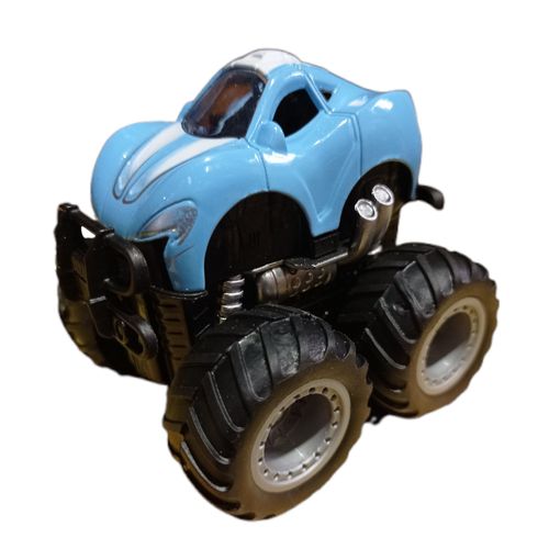 Carrinho de Fricção - Monster Truck Racer - Big Wheels World - Sortido - Yestoys