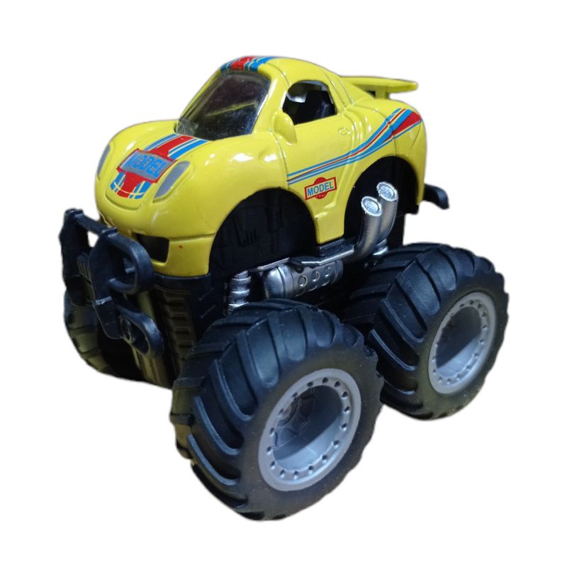 YES126618 - Carrinho de Friccao - Monster Truck Racer - Big Wheels World - Sortido - Yestoys 4