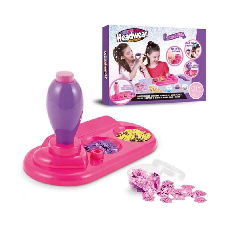 YES240584 - Conjunto de Acessorios - Kit Cabelo Fashion - Lantejoulas - Faca Voce Mesmo - Yes Toys 2