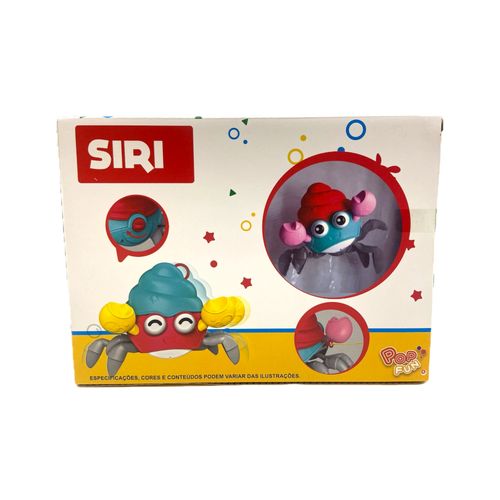 Brinquedo Interativo - Banho com Siri - Pop Fun - BBR Toys