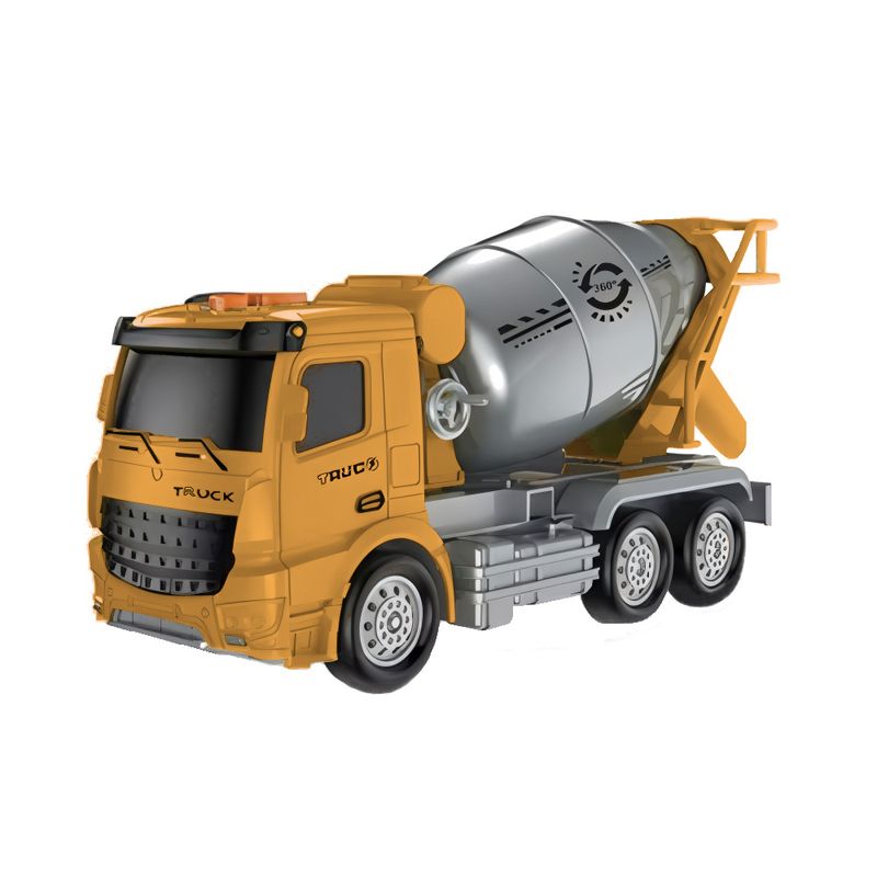 YES328930 - Veiculo com Friccao - Caminhao Betoneira - City Truck - Som e Luz - 25 cm - Superlegal 1