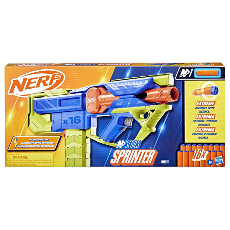 HASF8626 - Lancador de Dardos Motorizado Nerf - Sprinter - N-Series - Hasbro 2
