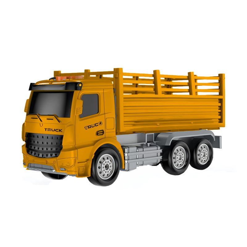 YES328933 - Caminhao de Friccao com Cacamba - City Truck - Luz e Som - 23 cm - Superlegal 1