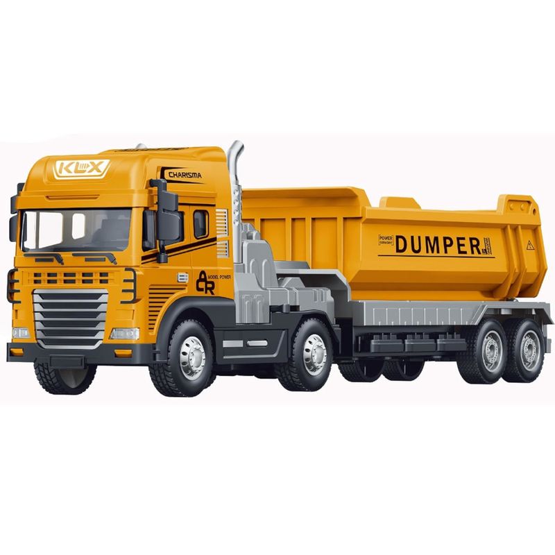 YES330252 - Veiculo com Friccao - Caminhao Basculante - Engineering - Luz e Som - 124 - Yes Toys 1