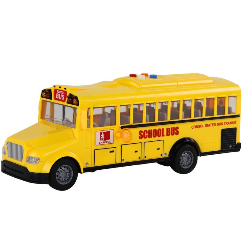 YES283166 - Veiculo com Friccao - Onibus Escolar - School Bus - Luz e Som - 116 - Yes Toys 1