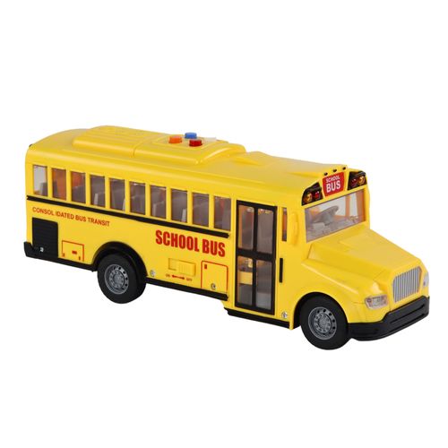 Veículo com Fricção - Ônibus Escolar - School Bus - Luz e Som - 1:16 - Yes Toys