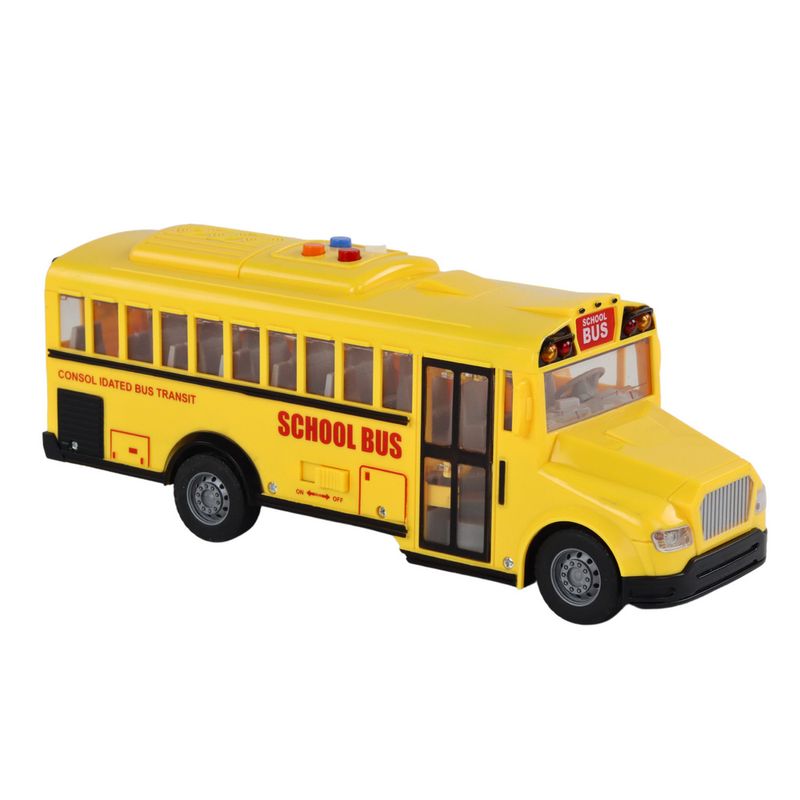 YES283166 - Veiculo com Friccao - Onibus Escolar - School Bus - Luz e Som - 116 - Yes Toys 3