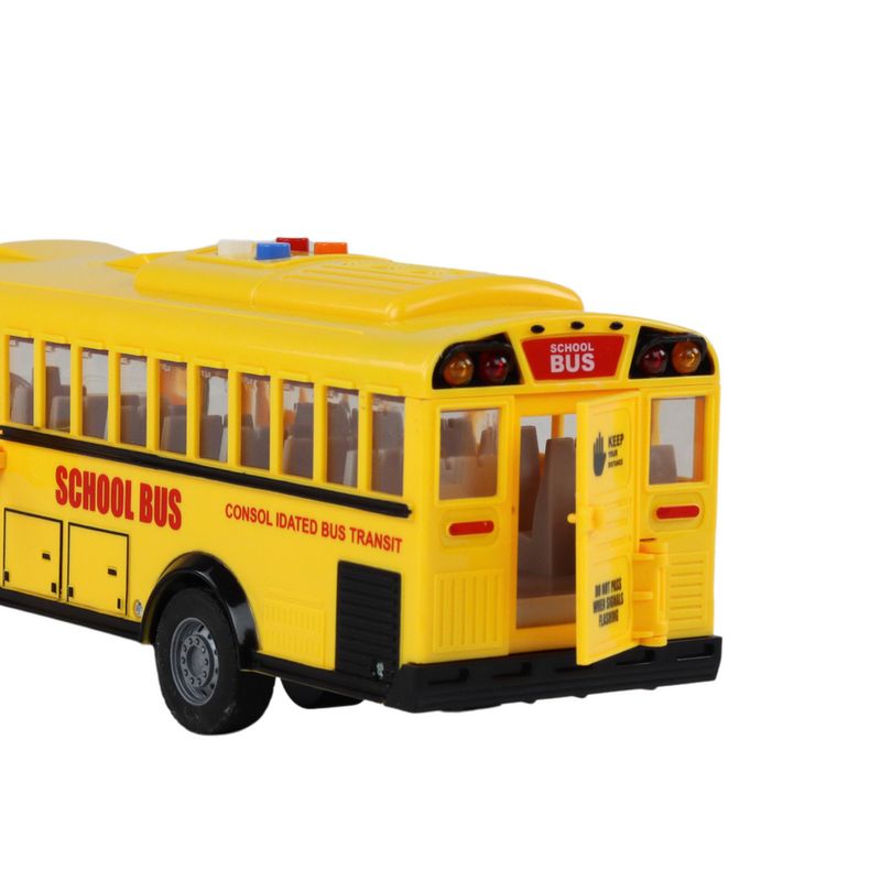 YES283166 - Veiculo com Friccao - Onibus Escolar - School Bus - Luz e Som - 116 - Yes Toys 4