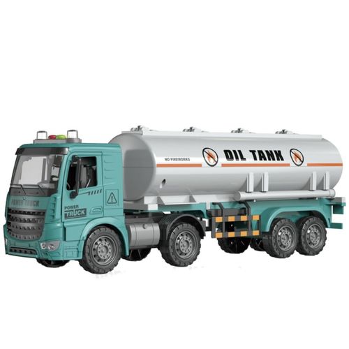 Veículo com Fricção - Caminhão Tanque - Oil Tank Truck - Luz e Som - 38 cm - Yes Toys