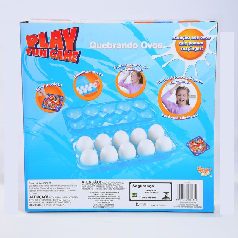 STISL513 - Jogo - Quebrando Ovos - BBR Toys 2