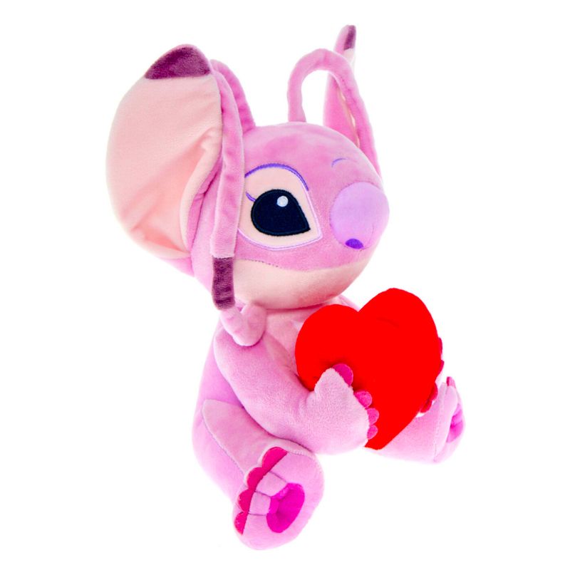 MLABR1514 - Pelucia Disney - Angel com Coracao - Luz e Som - 30 cm - Multikids 2