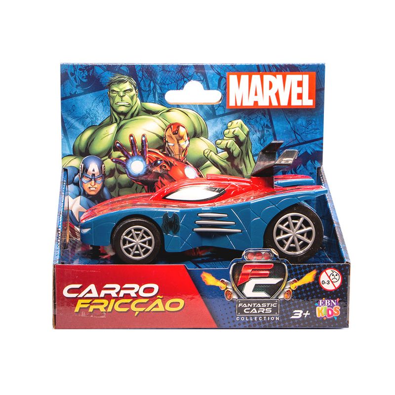 EBN200R05038ZZZI13 - Carrinho de Friccao - Homem-Aranha - Marvel - Disney - 12 cm - EBN Kids 2