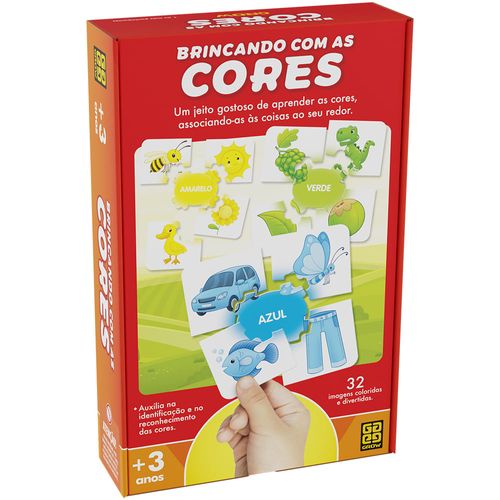 Jogo Brincando com as Cores - Grow