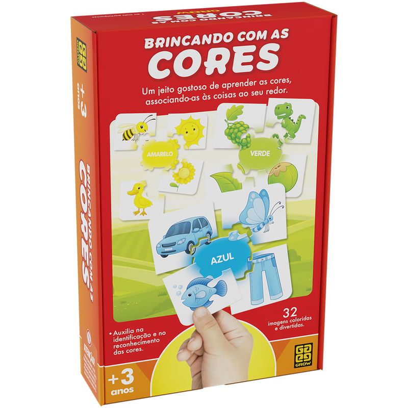 GRO04369 - Jogo Brincando com as Cores - Grow 1