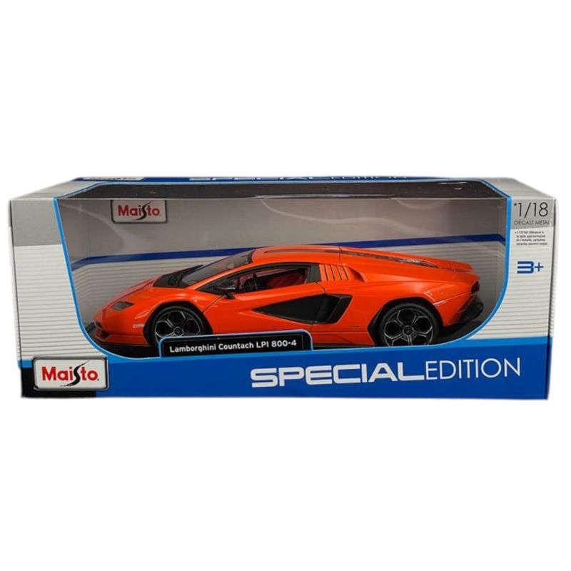 MAI23-46629 COUNTACH - Carro em Miniatura - Lamborghini Countach LPI 800-4 - 118 - Maisto 2