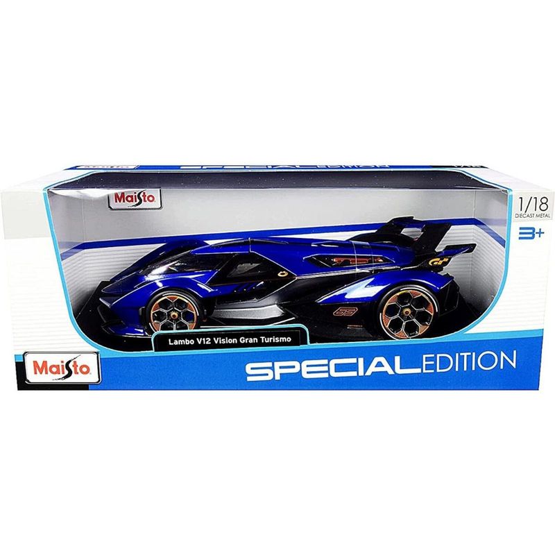 MAI23-46629 VISION - Carro em Miniatura - Lamborghini V12 Vision Gran Turismo - 118 - Maisto 2