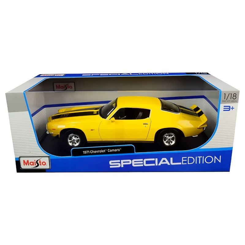 MAI23-46629 CAMARO71 - Carro em Miniatura - Chevrolet Camaro Z28 1971 - 118 - Maisto 2