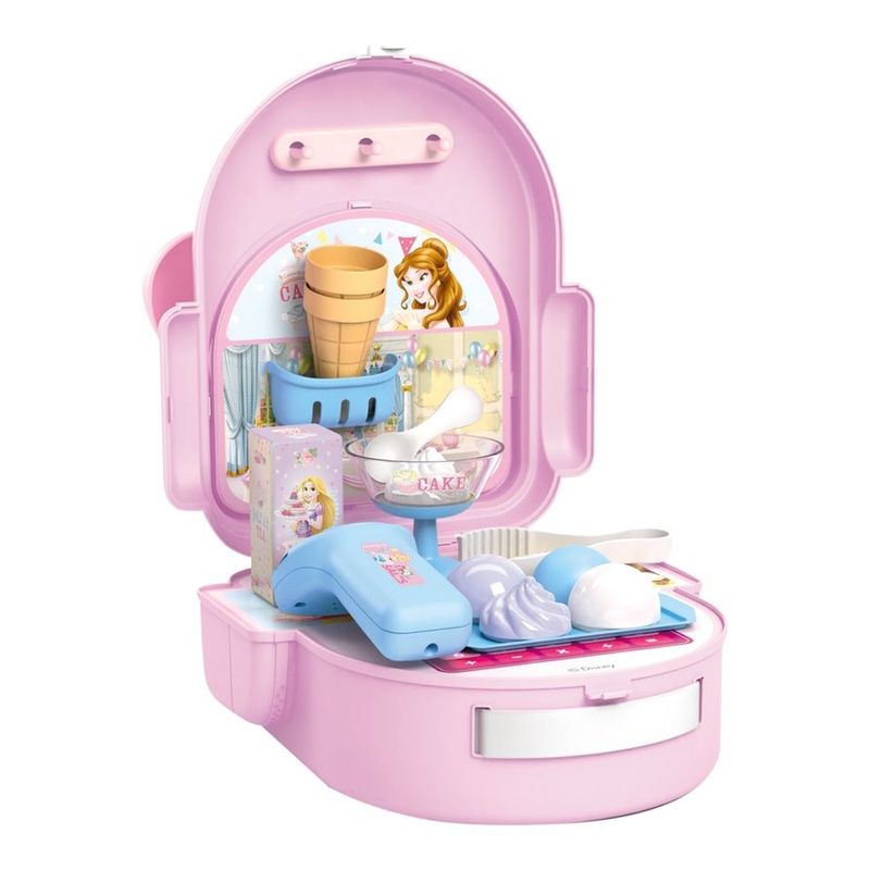 MLABR2189 - Mochila de Sorveteria Infantil - Princesas - Disney - Multikids 2