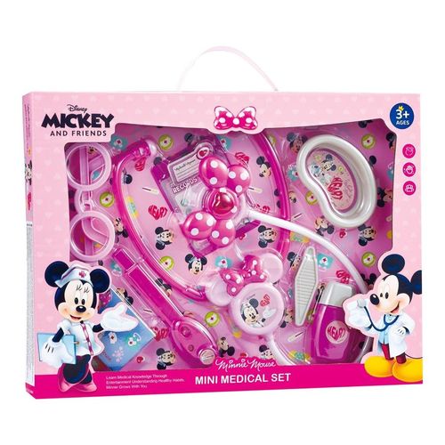 Conjunto de Médico Infantil - Meu Primeiro Consultório da Minnie - Disney - Multikids