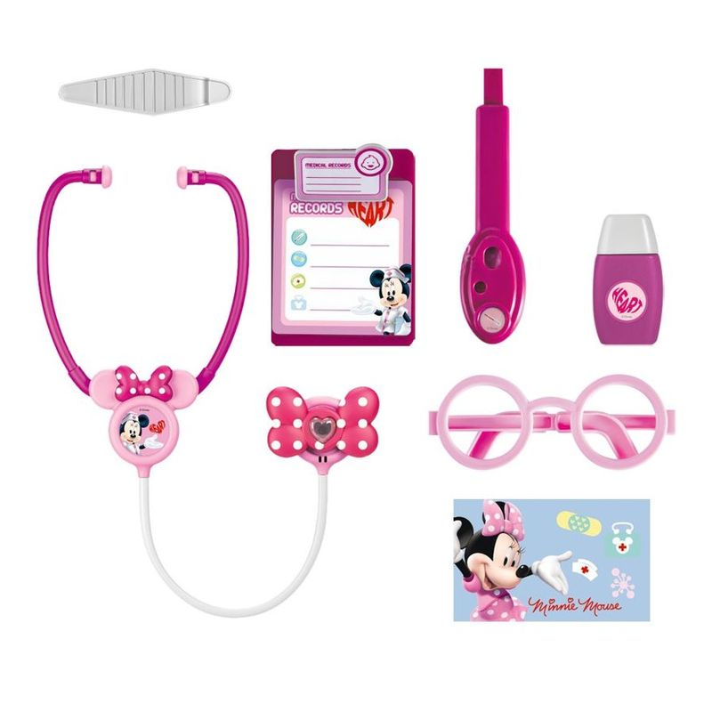 MLABR2183 - Conjunto de Medico Infantil - Meu Primeiro Consultorio da Minnie - Disney - Multikids 2