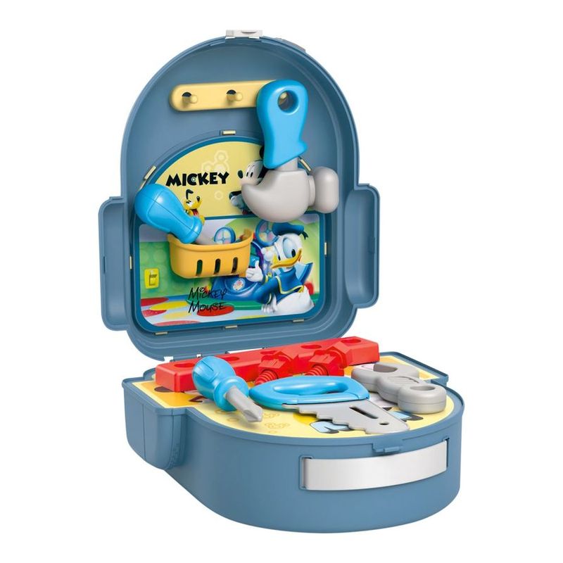 MLABR2185 - Mochila com Ferramentas Infatil - Mickey - Disney - Multikids 2