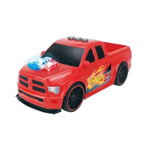 Carro Hot Wheels com Luz e Som - Pick Up Truck - Vermelho - Multikids