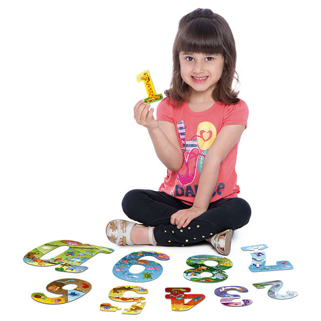 TYT3161 - Conjunto de Quebra-Cabecas - Explorando os Numeros - Toyster 3