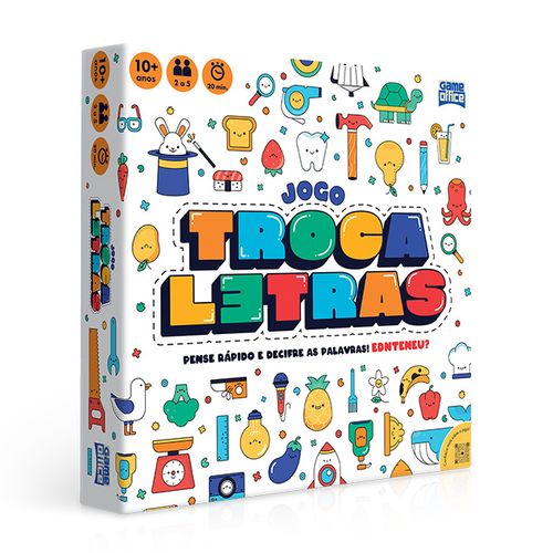 Jogo de Tabuleiro - Troca Letras - Toyster