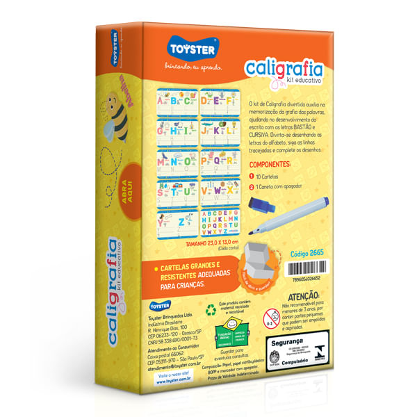 TYT2665 - Jogo Caligrafia - Toyster 5