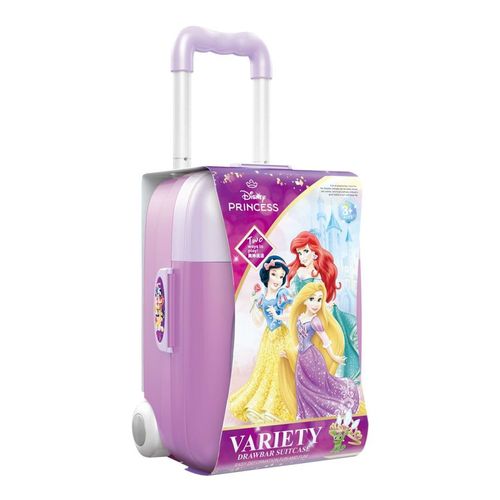 Mala 2 em 1 Princesas - Penteadeira - Disney - Multikids