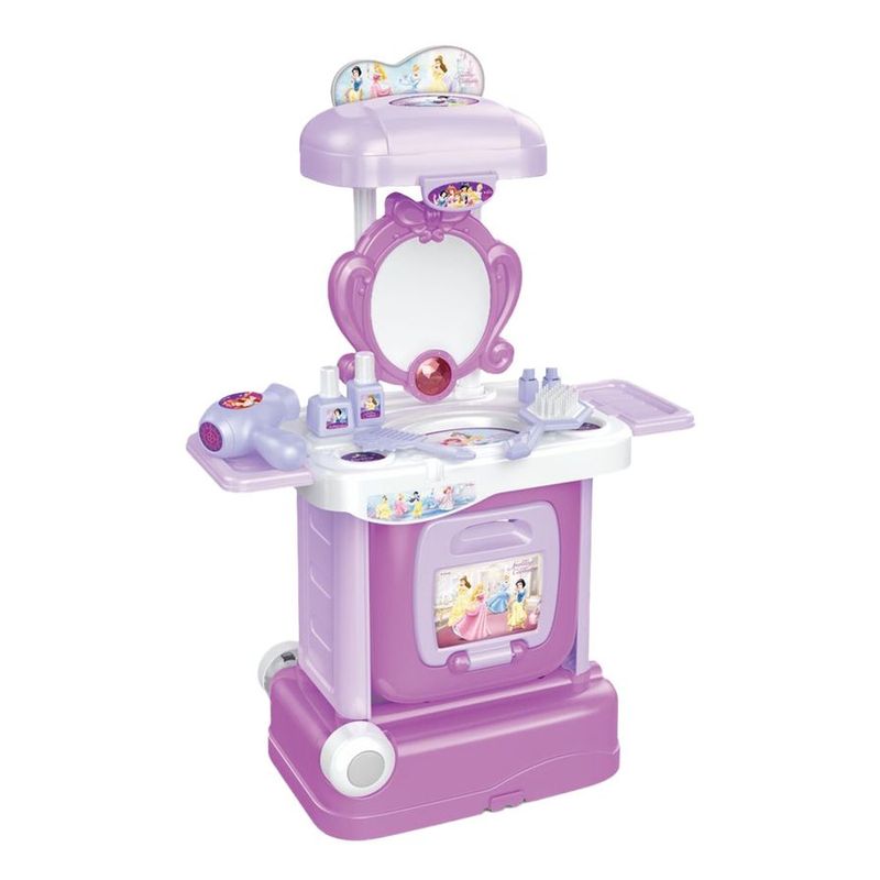 MLABR2192 - Mala 2 em 1 Princesas - Penteadeira - Disney - Multikids 2