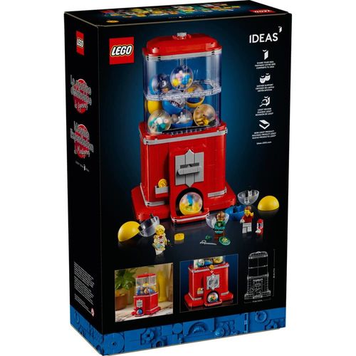 LEGO Ideas - Máquina Venda de Minifiguras - 1343 Peças - 21358