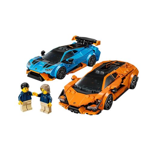 LEGO Speed Champions - Lamborghini Revuelto & Huracán STO - 607 Peças - 77238