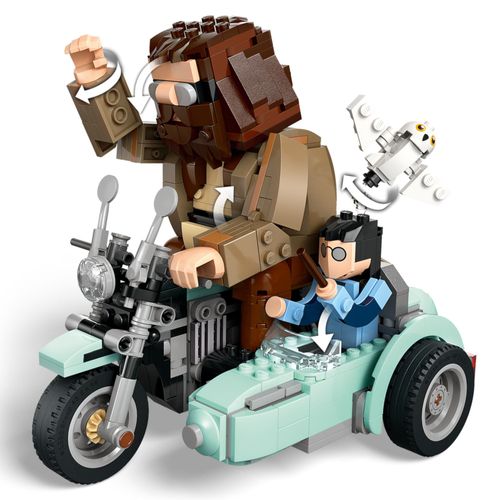 LEGO Harry Potter - Passeio de Moto de Hagrid e Harry - 617 Peças - 76443