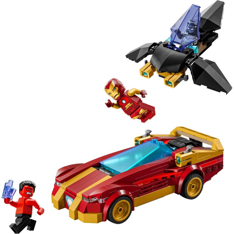 LEG76310---LEGO-Marvel---Carro-do-Homem-de-Ferro-e-Pantera-Negra-vs-Hulk-Vermelho---295-Pecas---76310-2