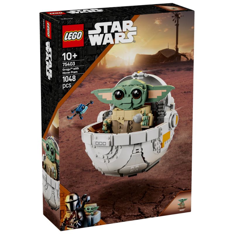 LEG75403 - LEGO Star Wars - Grogu com Berco Voador - 1048 Pecas - 75403 1