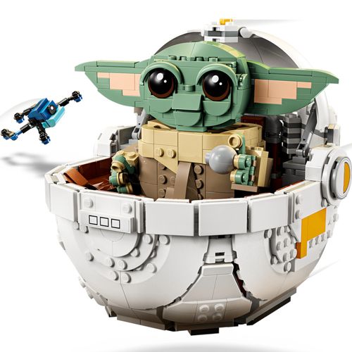 LEGO Star Wars - Grogu com Berço Voador - 1048 Peças - 75403