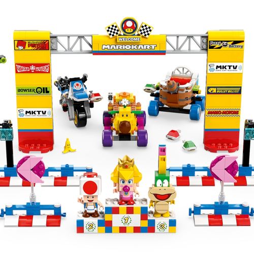 LEGO Super Mario - Baby Peach e Conjunto Grand Prix - 823 Peças - 72036