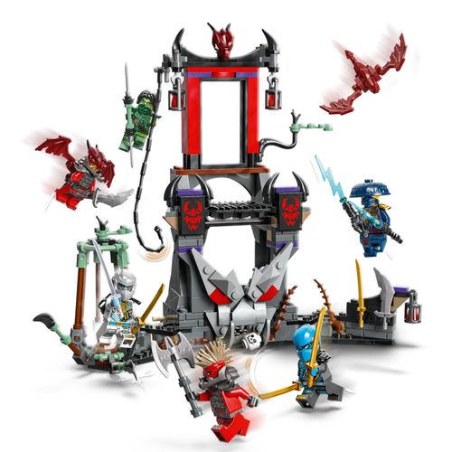LEGO Ninjago - Vilarejo da Tempestade Dragoniana - 305 Peças - 71841
