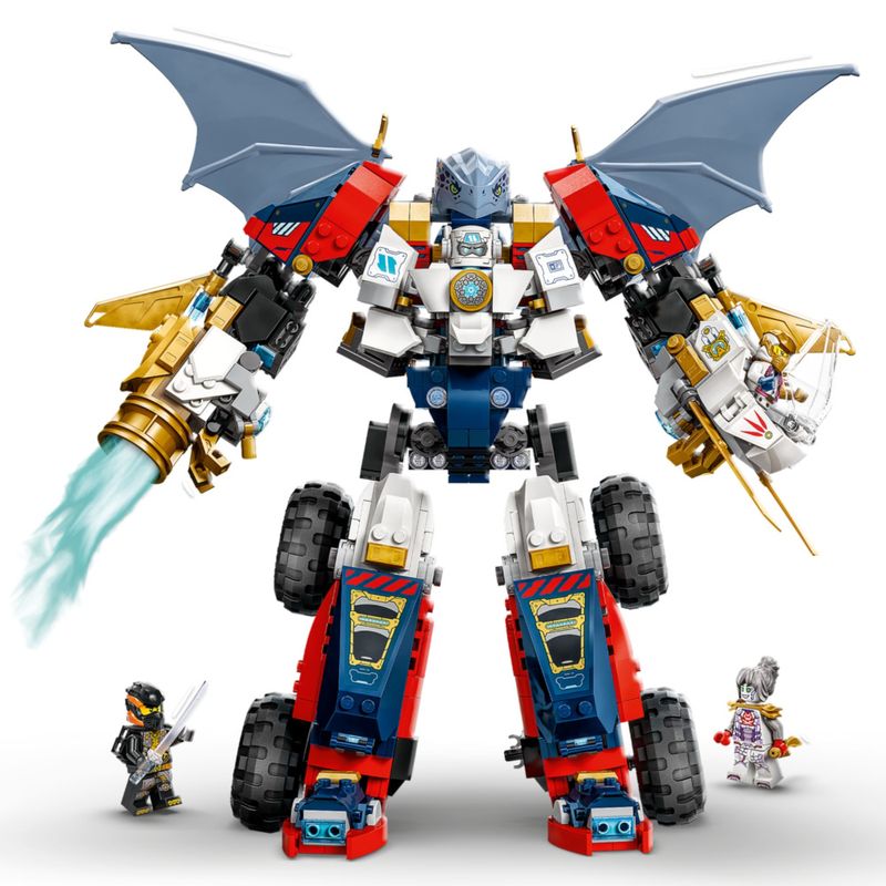 LEG71834 - LEGO Ninjago - Robo Ultra Combinador do Zane - 1187 Pecas - 71834 2