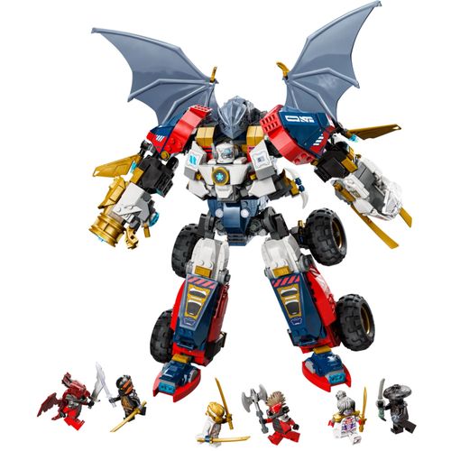 LEGO Ninjago - Robô Ultra Combinador do Zane - 1187 Peças - 71834