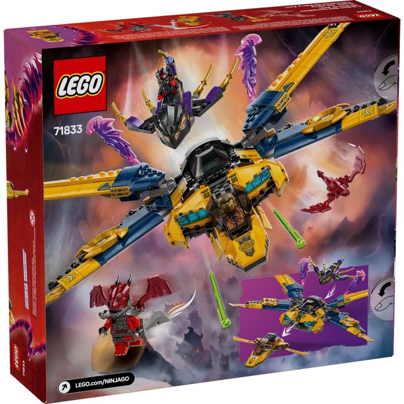 LEG71833 - LEGO Ninjago - Superjato da Tempestade do Ras e Arin - 510 Pecas - 71833 6
