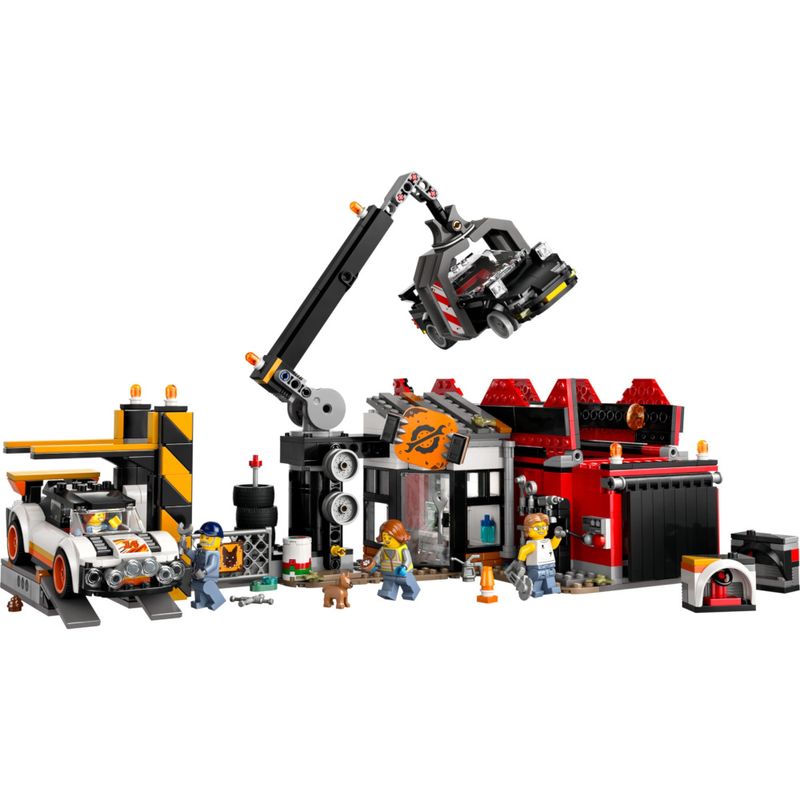 LEG60472 - LEGO City - Ferro-velho com Carros - 871 Pecas - 60472 2