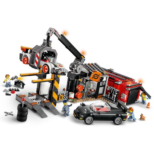 LEGO City - Ferro-velho com Carros - 871 Peças - 60472
